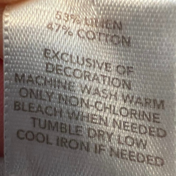 LOFT Outlet Linen Blend Striped Shorts, NWOT Size 4 - Picture 9 of 9